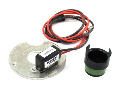 This kit replaces the points and condenser with an electronic ignition module. . Wisconsin vh4d electronic ignition conversion